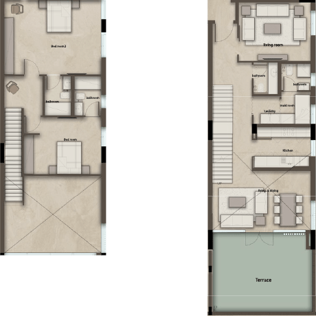 Marissa Elite Unit V4 Floor Plan